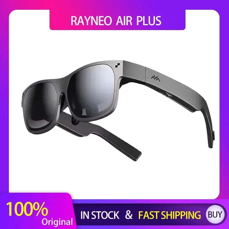 نظارات RayNeo Air Plus XR TCL NXTWEAR S+ مع نظارات عرض فيديو Micro OLED 1080P