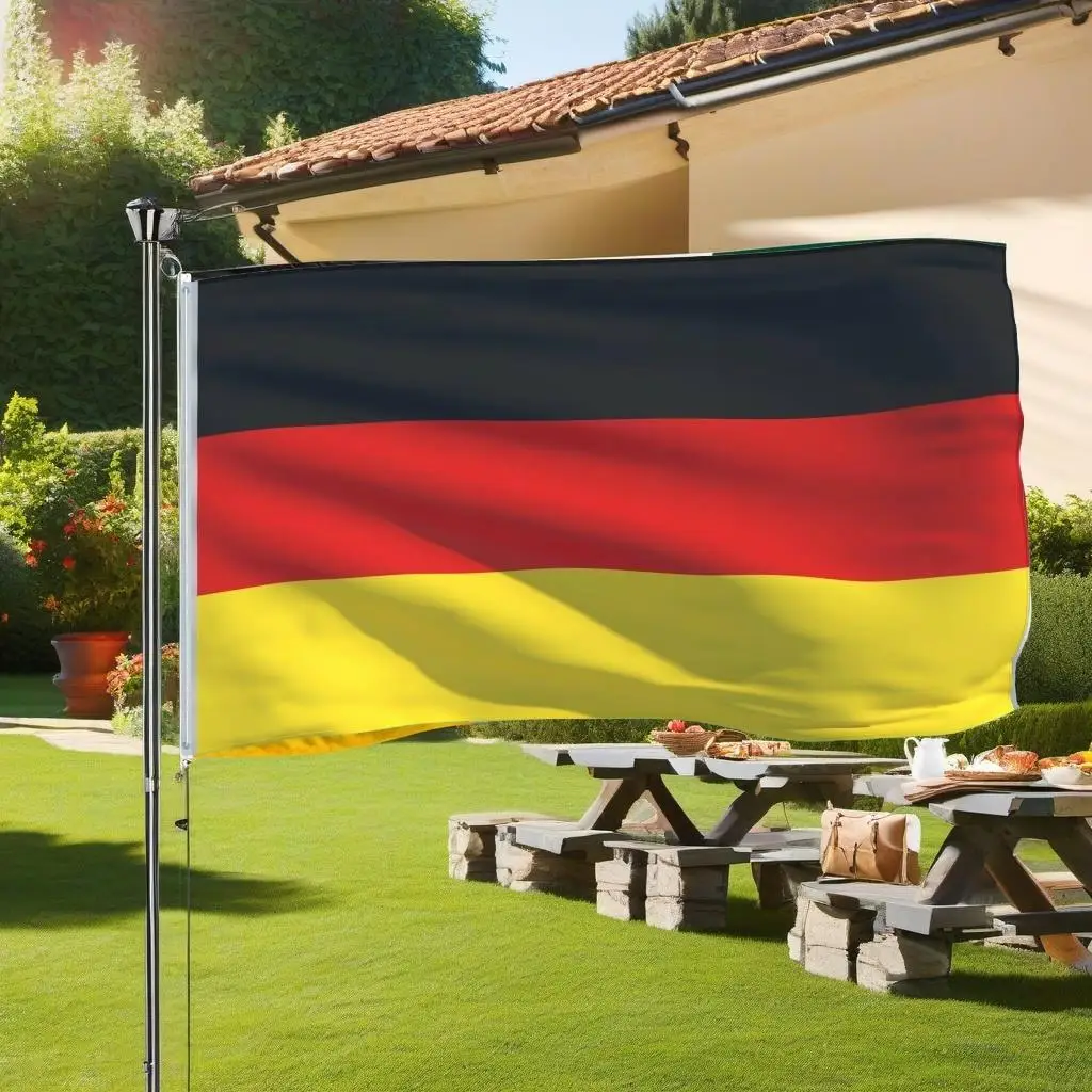 Germany Flag 90x150 cm - High-Quality Polyester Banner for Home, Events, and Outdoor Use