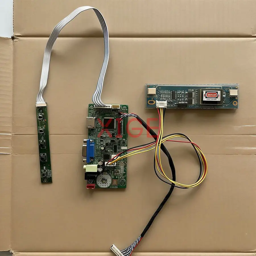 

For M216H1 CLAA215FA03 LTM230HT02 M215H1 Monitor Controller Drive Board DIY Kit 1920*1080 LVDS 30-Pin 1920x1080 HDMI+VGA 2-CCFL