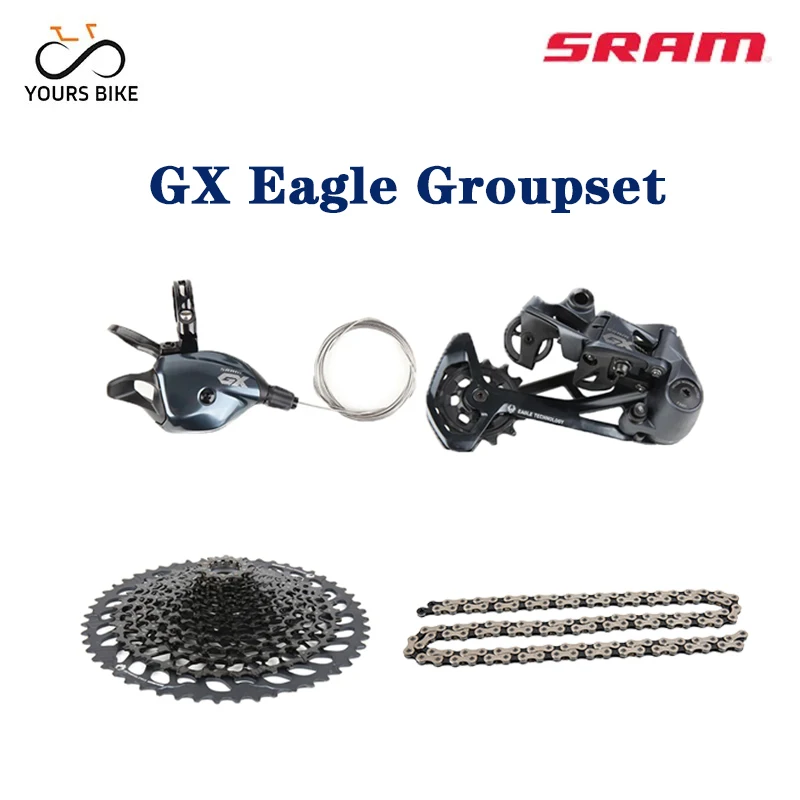 SRAM GX Eagle 12-SPEED MTB Bike Groupset Trigger Shifter Rear Derailleur 11-50T 10-52T HG XD Cassette Chain Bicycle Accessories