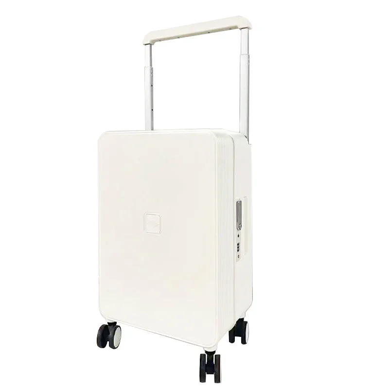 Fashion Wide Pull Rod Rolling Luggage Travel Suitcase Carry-on Trolley Case Large Capacity Trunk Password Box Universal Wheel