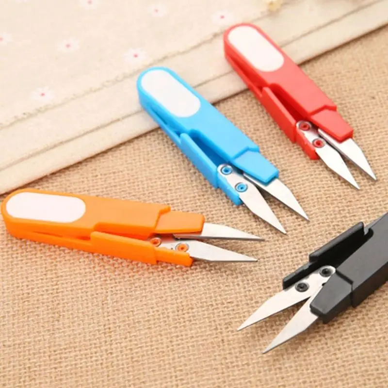 11.8cm Sewing Scissors Yarn Thread Cutter with Cover Mini Small Embroidery Trimming Scissors - Great for Cross Stitch Sewing