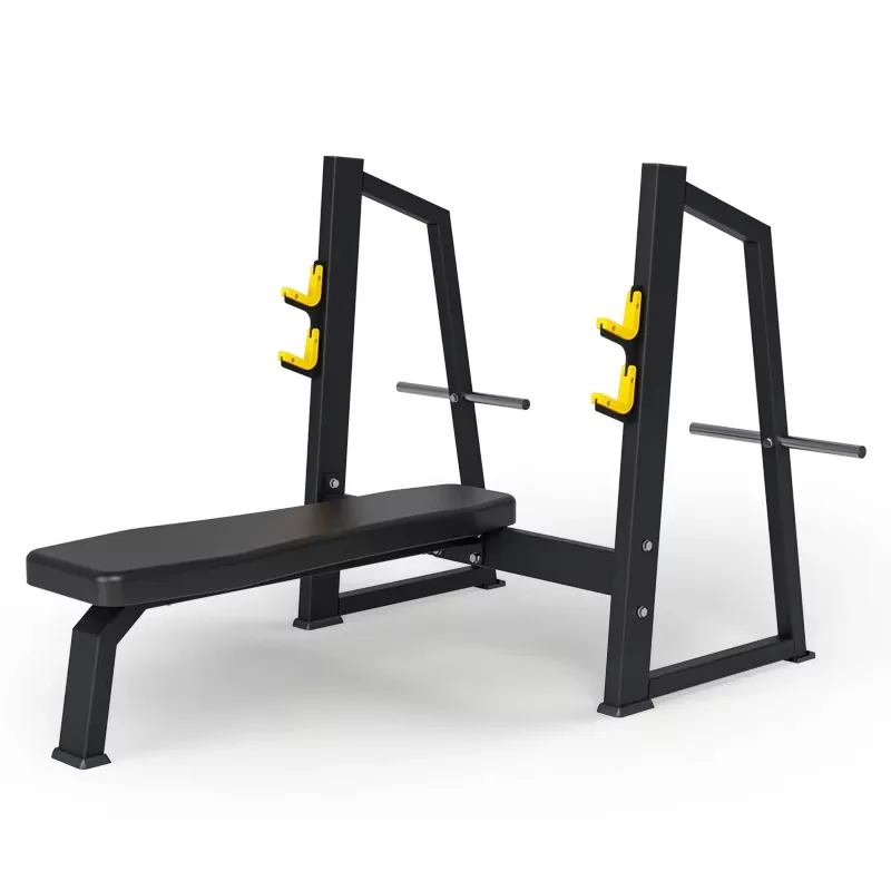 2025 مقعد مسطح لمعدات الصالة الرياضية التجارية الاحترافية - هيكل عالي الجودة للصالات الرياضية التجارية