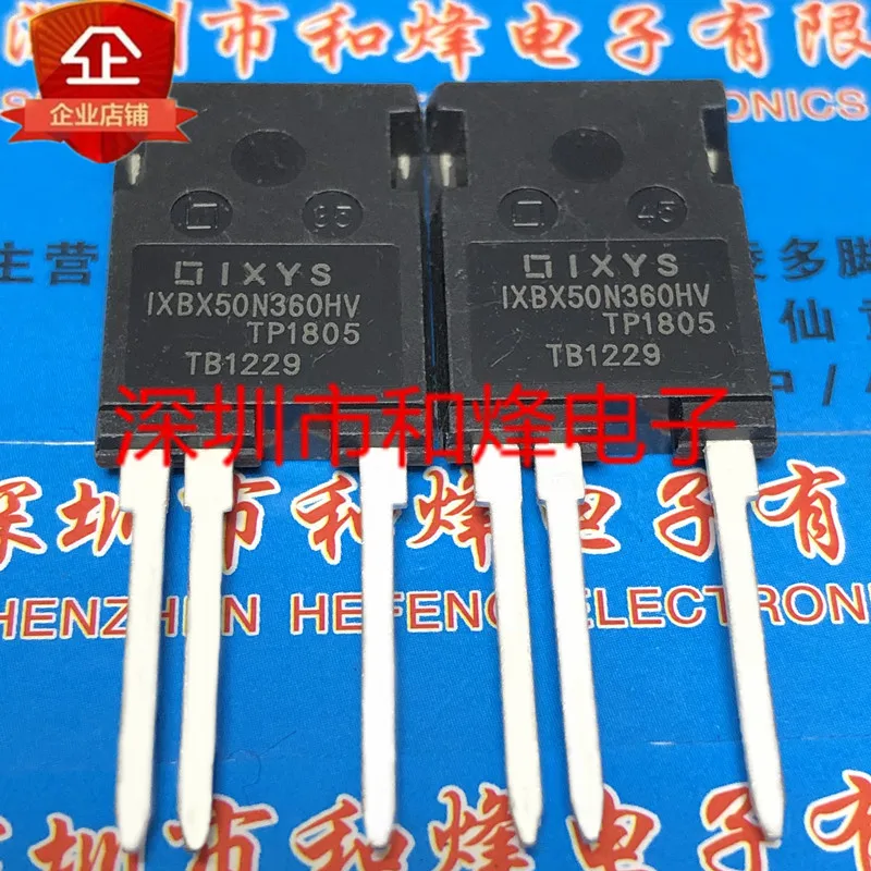 

5PCS-10PCS IXBX50N360HV TO-247-3 3600V 125A Imported Original Best Quality In Stock Fast Shipping