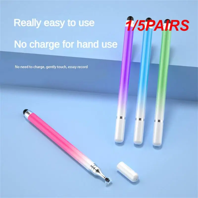 1/5PAIRS Tablet Stylus Delay Touch Precision φ8mm 156mm Long 3d Pen Dual Head Stylus Compatible With Powerful