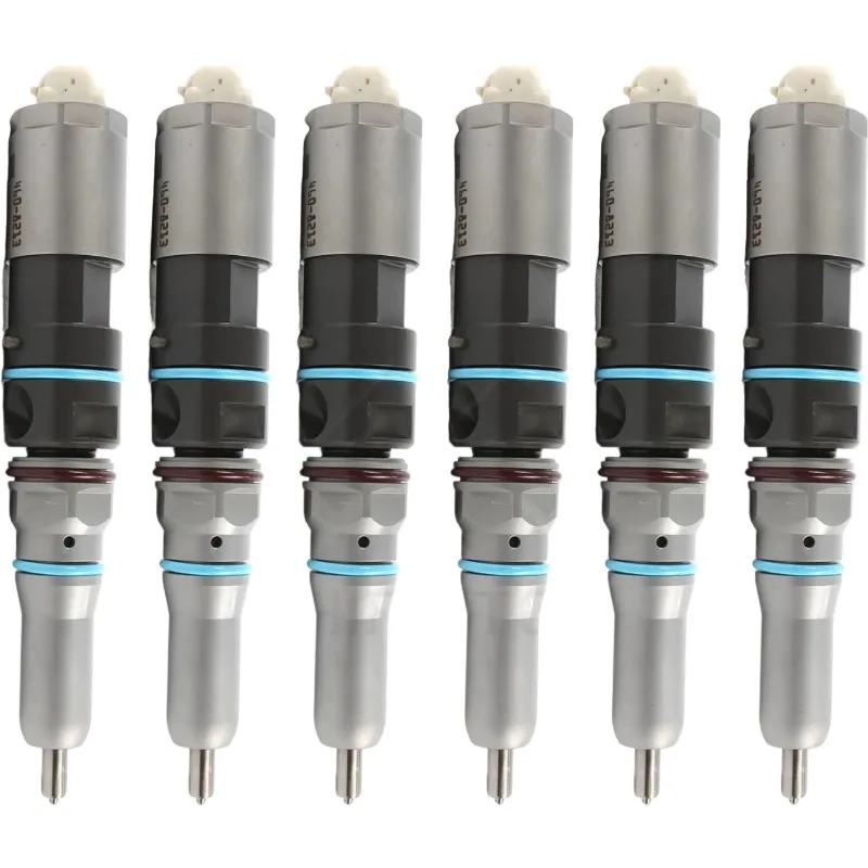 6PCS Common Rail Fuel Injector 456-3493 4563493 For Caterpillar CAT C9.3 Diesel Engine 336E Excavator