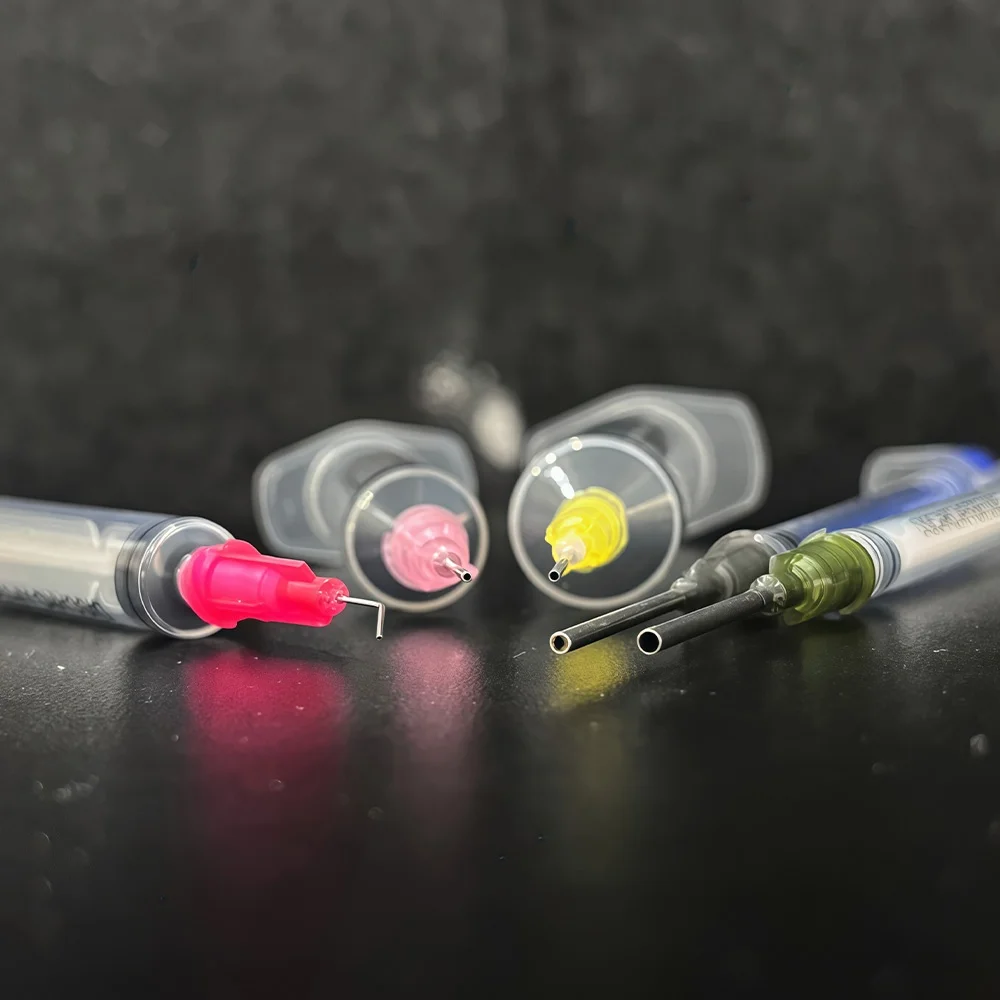 A Set of Precision Laboratory Syringes with Various Accessories, Suitable for Scientific Laboratories, Measuring Liquids, Feeding Pets, Epoxy Resin, Watering, or Applying Oil or Glue view 5