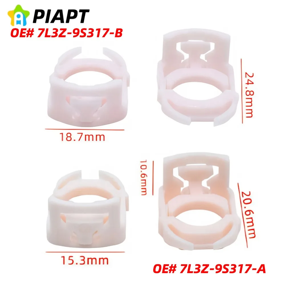 2pcs OE# 7L3Z9S317B & 7L3Z9S317A Fuel Line Retaining Clip For Ford F-150 2004-2008