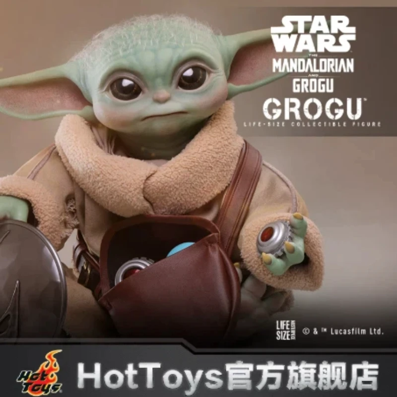 

Hottoys Ht Lms016 1/1 Life Size Masterpiece Grogu Collectible Figure Star Wars The Mandalorian And Grogu Action Figure Original