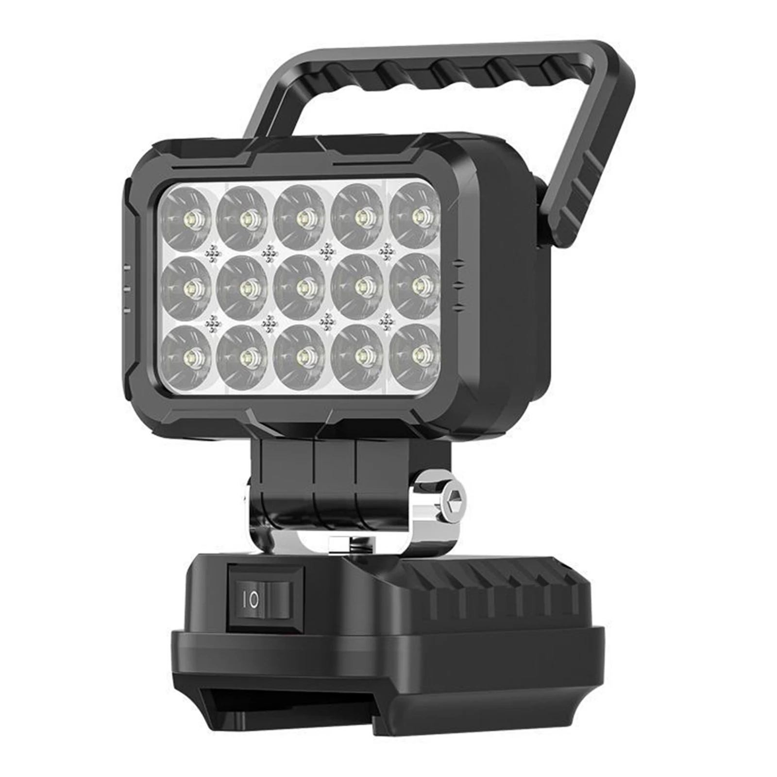 

Светодиодный рабочий фонарь с 2 портами USB для зарядки аккумуляторов Makita, прожектор, рабочая лампа (аккумулятор в комплект не входит)