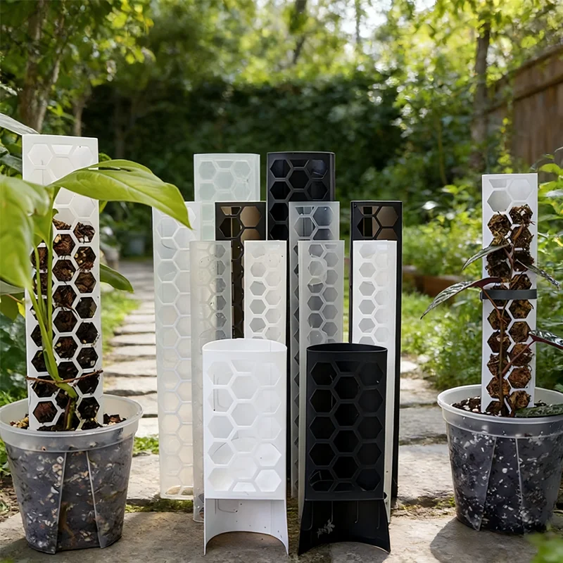 3PCS Moss Pole Indoor Climbing Plants Guardian Tutors Monstera Plant Support Pot Moss Stick for Plants Growth Garden Accessories