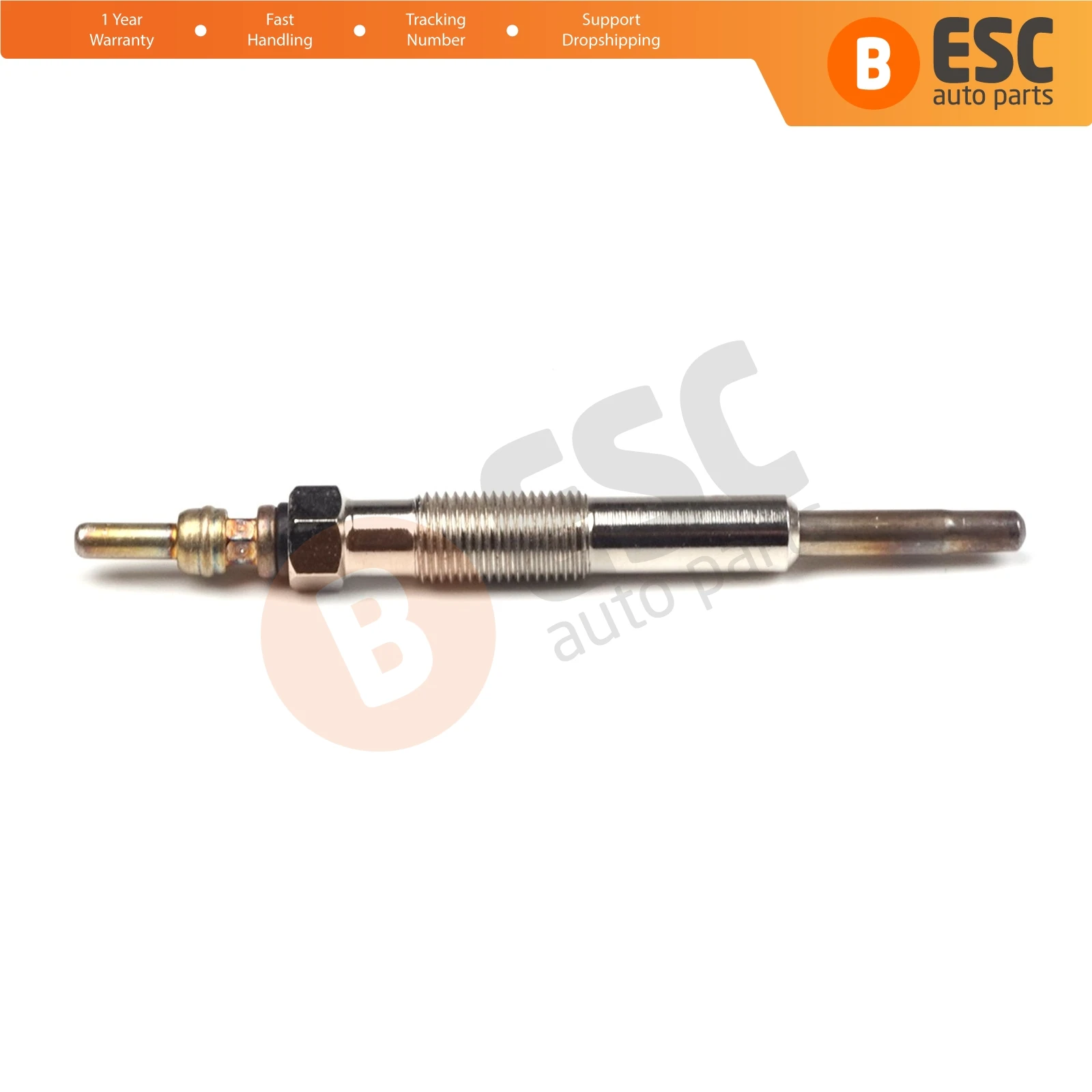 ESC Auto Parts EGP25 1 Piece Heater Glow Plugs 7700111940, GN019, 0100226375 for Renault Dacia Daewoo 1.9 D Ship From Turkey