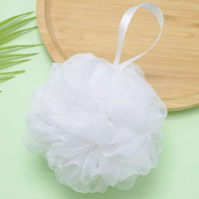 

Скруббер для ванны Глубоко очищающий шарик для ванны для тела Люфа Плоть Душ Отшелушивающий насыщенный шарик из пенопласта Удобная прочная прочная салфетка для ванны