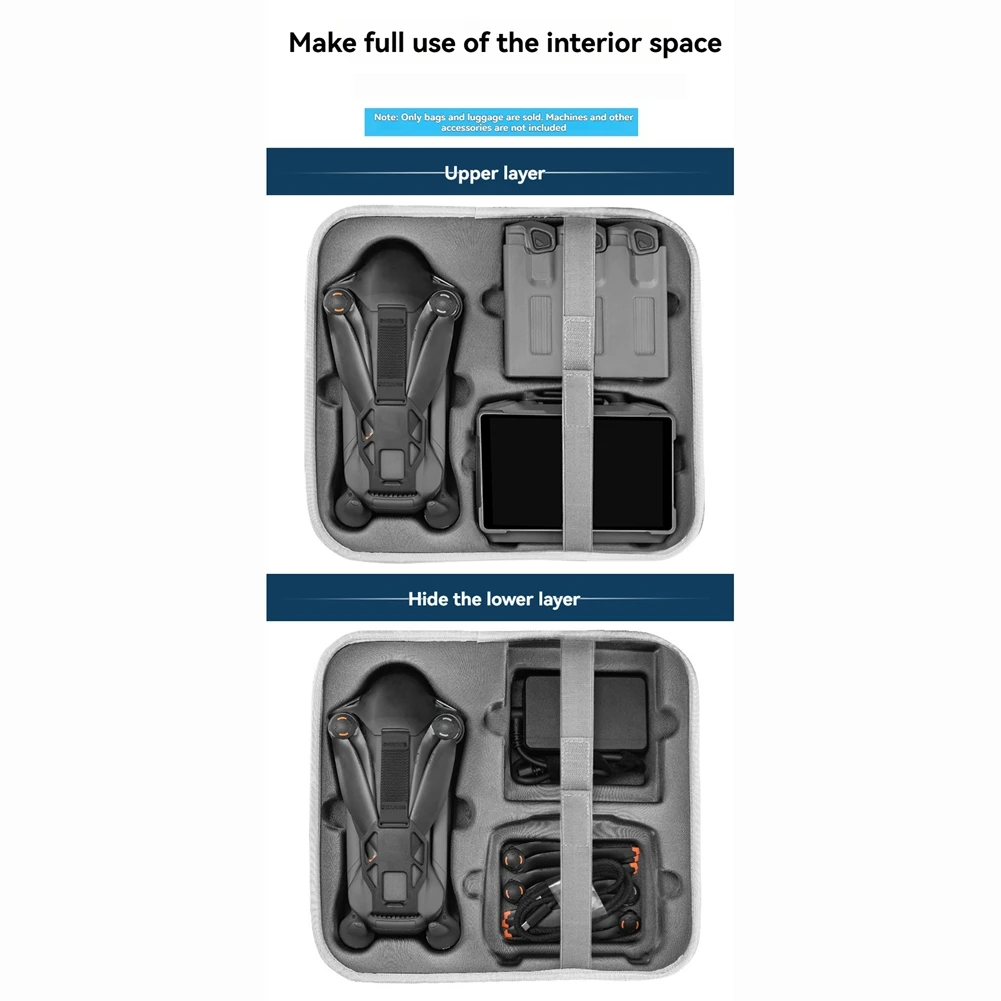 M85K  for 4 Pro Storage Bag RC Pro 2 Shockproof Carrying Case for 4 Pro Accessories