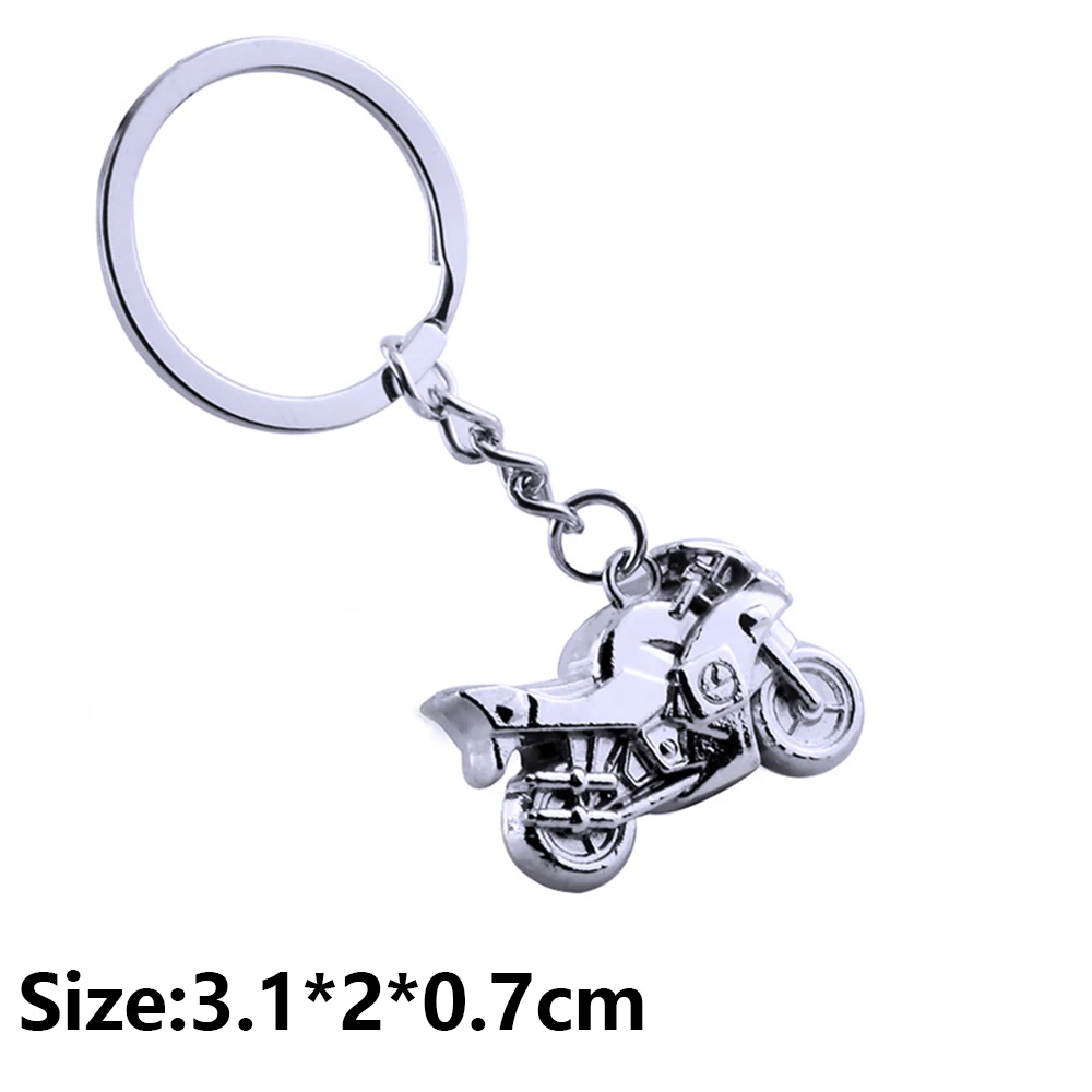 Motorcycle Shape Keychain Drive Safe Keychains for Car Keys Personalized Gift Mother Kids Key Chain Love Gift Father's Day Gift