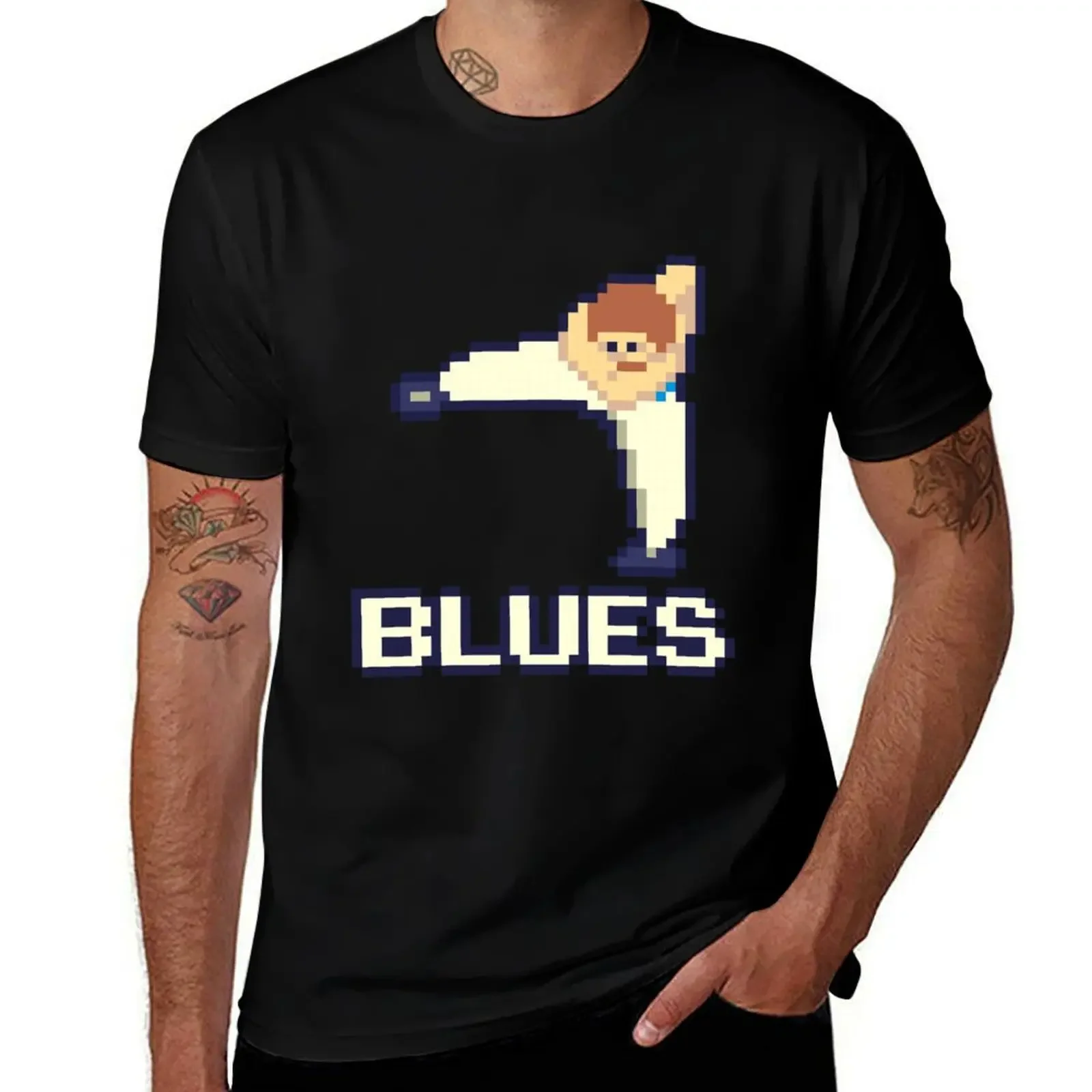 

Yie Ar Kung Fu Blues T-Shirt oversized t shirt customizeds men t shirt