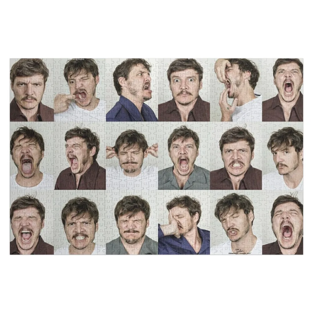 Pedro Pascal Jigsaw Puzzle Picture Christmas Toys Iq Wooden Decor Paintings Puzzle