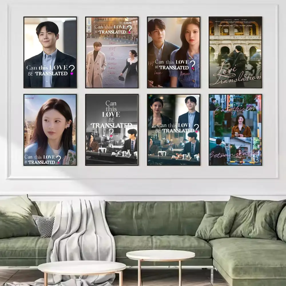 TV C-Can This Love Be Translated Poster Trendy And Easy-to-Apply Wall Art Stickers For Home Decor And Dorm Room Walls