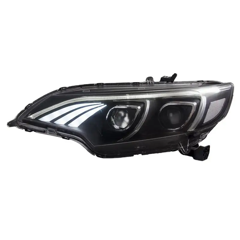 Car Accessories VLAND Factory Wholesale LED Headlights For HondasFIT 2014-2020 Car Part Front Head Light Sequential