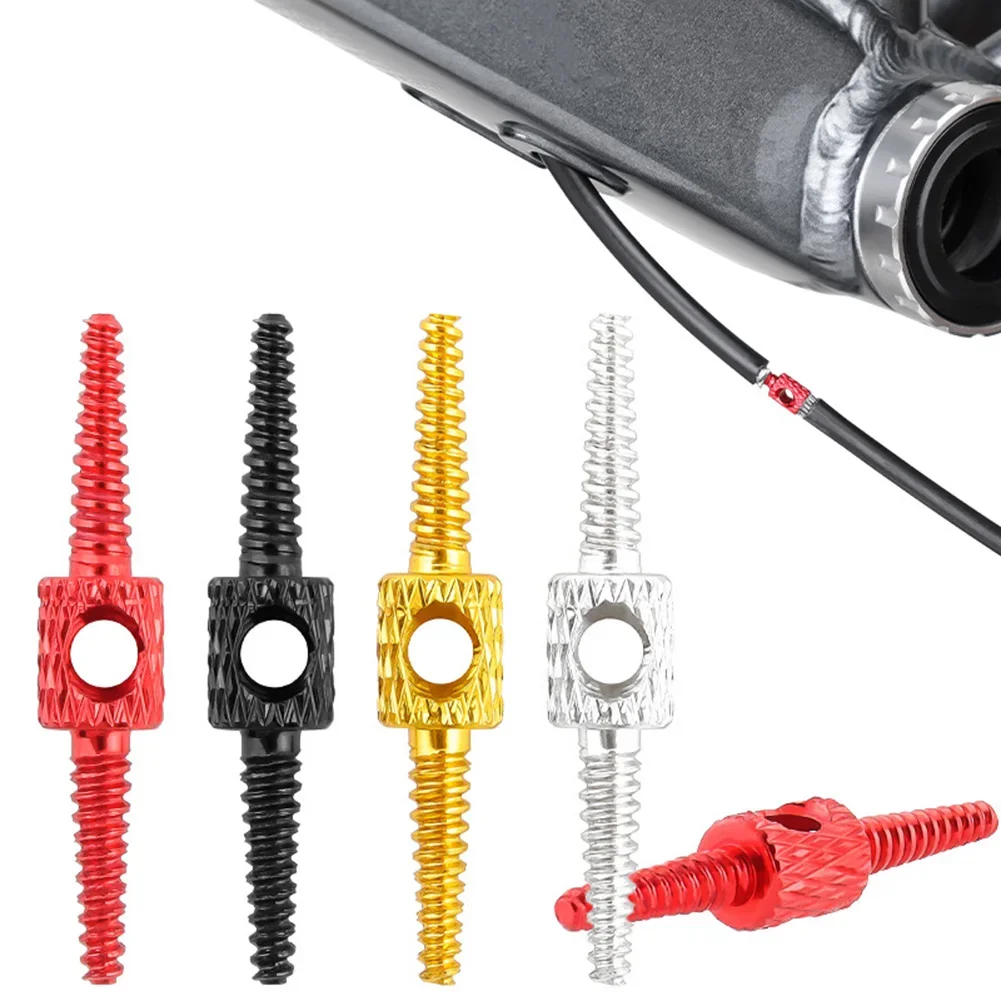 

Bicycle Brake Speed Change Line Pipe Oil Joint Connector With Wire Threader Non Deformation And Easy Installation