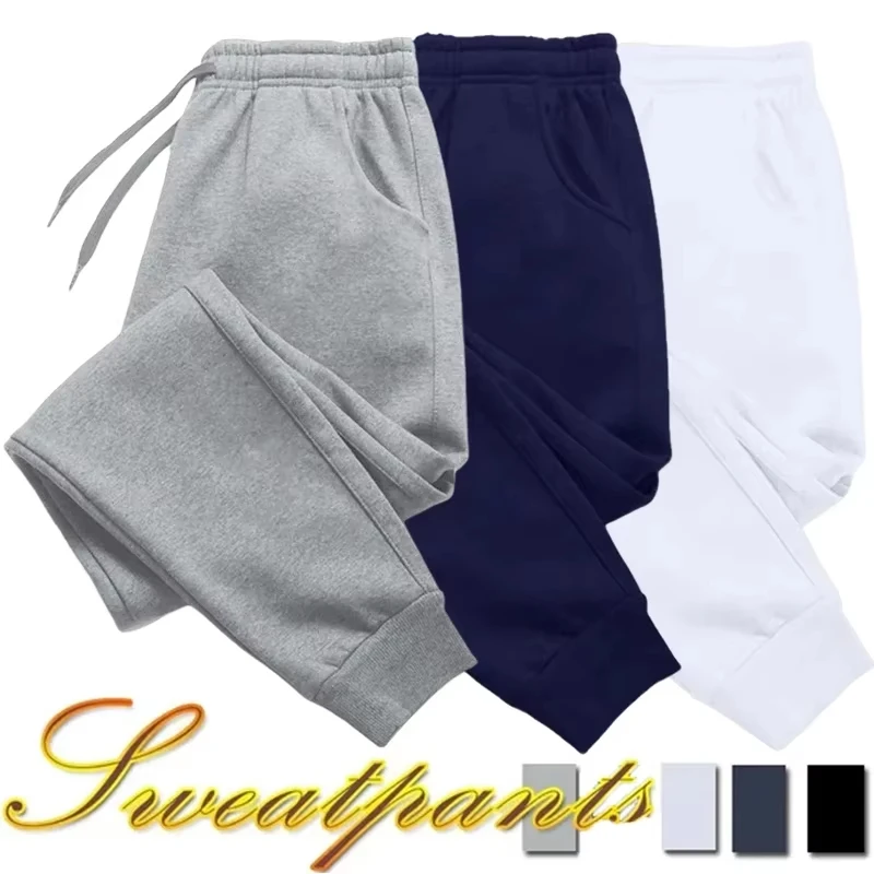 Mens Sweatpants Fashion Versatile Baggy Jogging Pants Outdoor High Quality Comfortable Sport Casual Hot Tracksuit Trousers