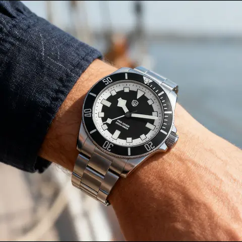 Watchdives New Diver Watch Men Wd1969 Pro VH31 Sweep Seconds Quartz Watch Sapphire 200M Waterproof BGW9 38Mm Vintage Watch Gift