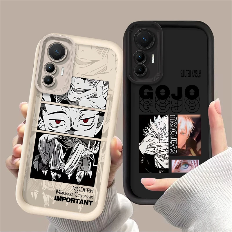 Anime Jujutsu Kaisen Soft Case For Xiaomi Mi 13T 12T 11T 13 12 11 Lite 5G NE POCO X6 X5 X4 GT F3 F4 F5 M6 Pro X3 NFC Phone Cover