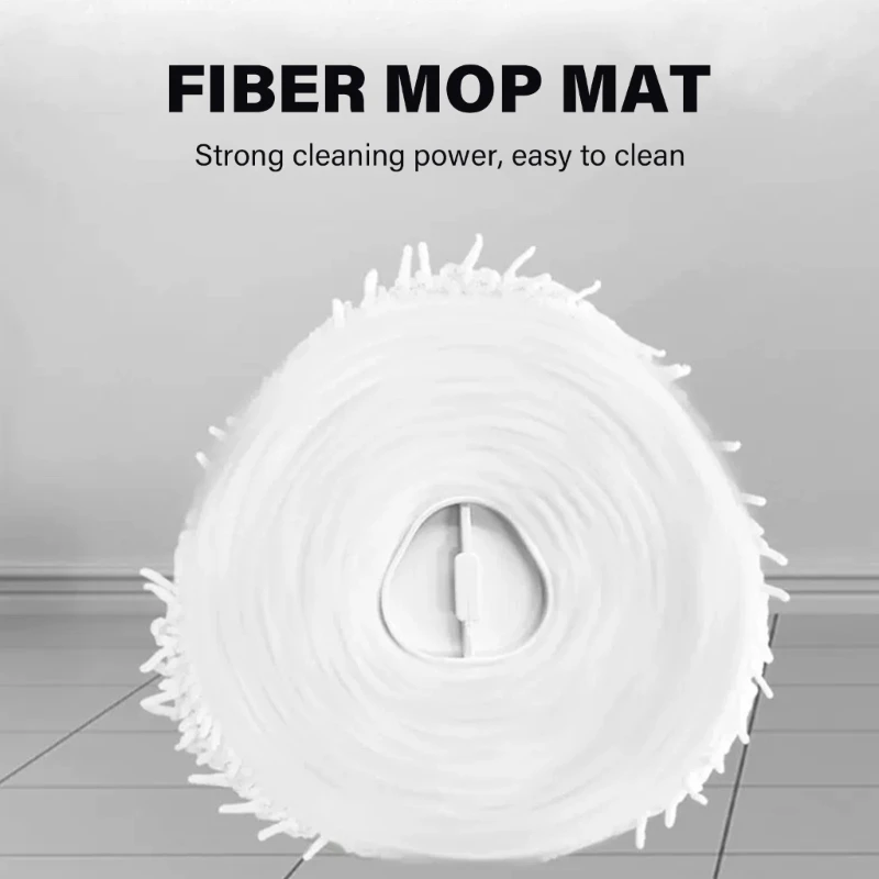 2/4/6/10 ชิ้น Mop ผ้าเครื่องดูดฝุ่นอุปกรณ์เสริมสำหรับ J1/J2 ล้างทำความสะอาดได้และนำกลับมาใช้ใหม่ได้