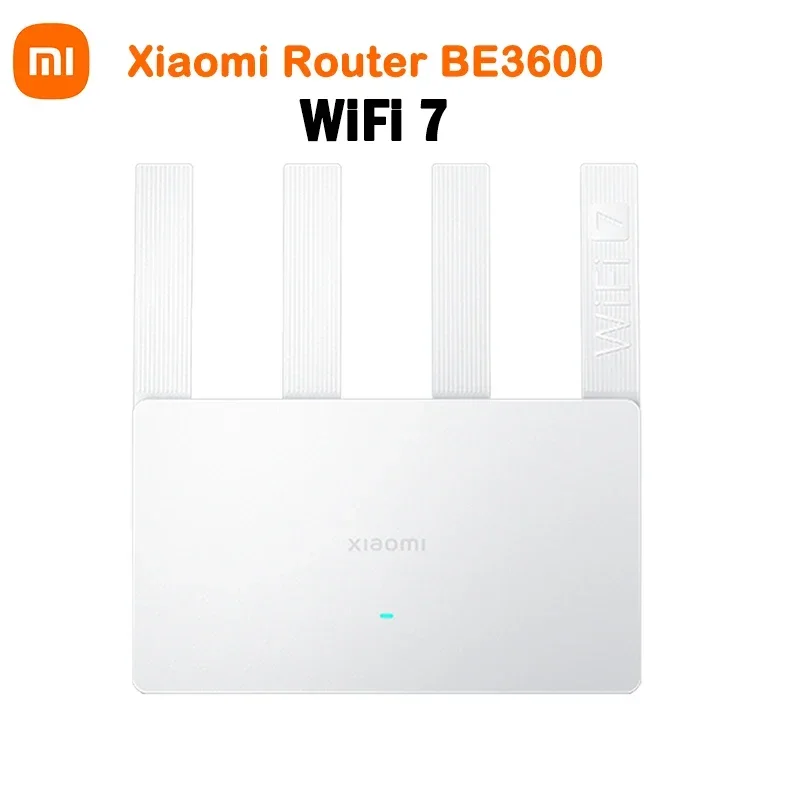 Xiaomi Router BE3600 5G/2.5G WiFi 7 MLO Dual-Band Mesh Networking Gaming  Acceleration IPTV High-End Ethernet Port Repeater VPN