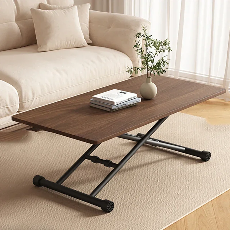 Small Folding Dining Table End Living Room Tea Simple Lifting Table Multifunction Living Room Household Tablo Home Furniture