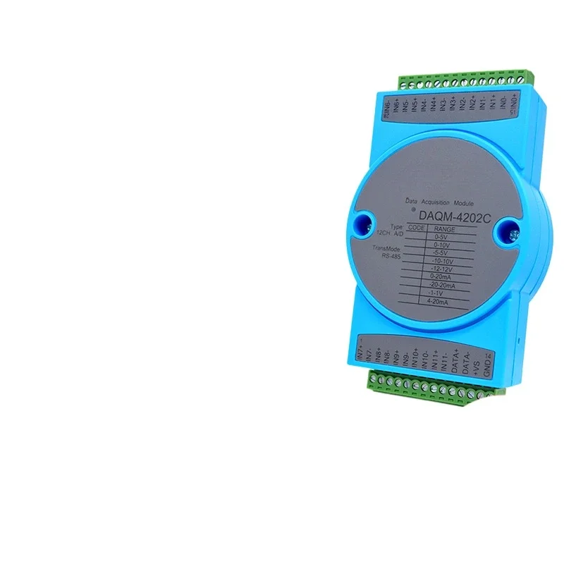 Suitable for 12-channel current analog acquisition module 4-20ma input to 485 communication