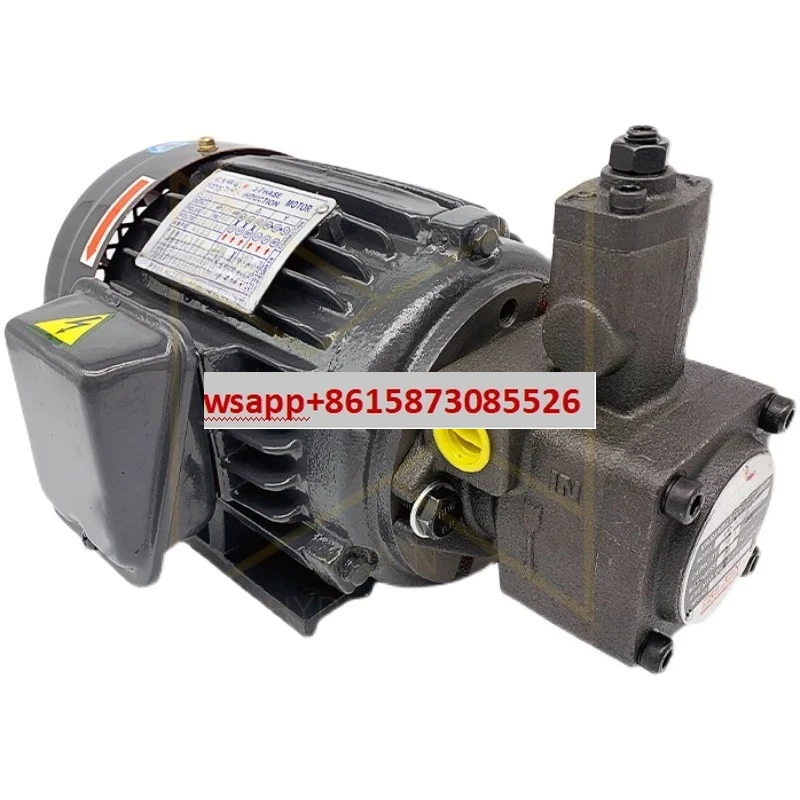 

Hydraulic oil pump motor assembly VP20+0.75KW1.5 hydraulic pump assembly inner shaft motor hydraulic station accessory system