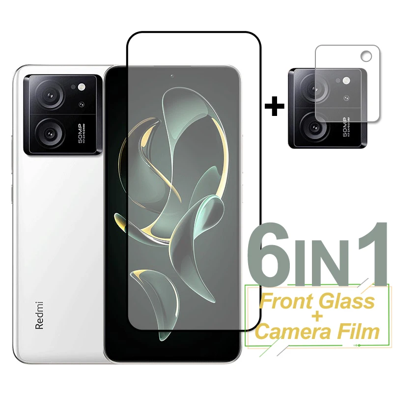 

For Xiaomi Redmi K60 Ultra Glass Screen Protector Full Cover Tempered Glass Protective Camera Lens Film On Redmi K60 Ultra Pro