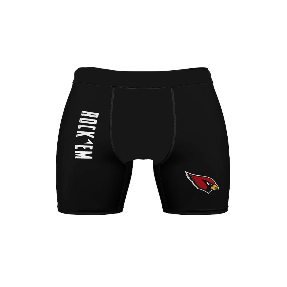 2024 Arizona Cardinals Rock Em Primary Boxer Briefs Rugby Underwear Youth Kids Sportwear Training Rugby Snug Clothes