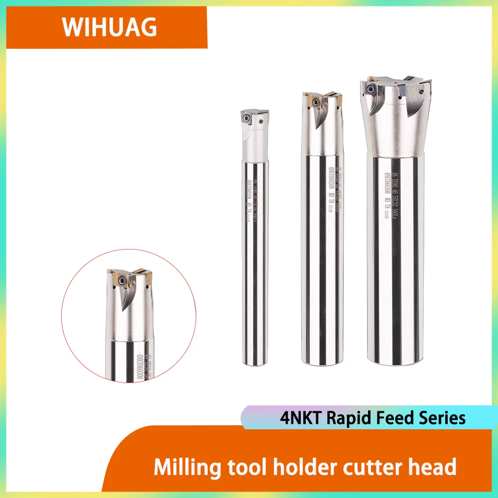 

4NKT Двусторонняя фреза с быстрой подачей для 4NKT040204 4NKT040204R Фреза из карбида вольфрама 4N TE90 4NKT04 Series 7-17m