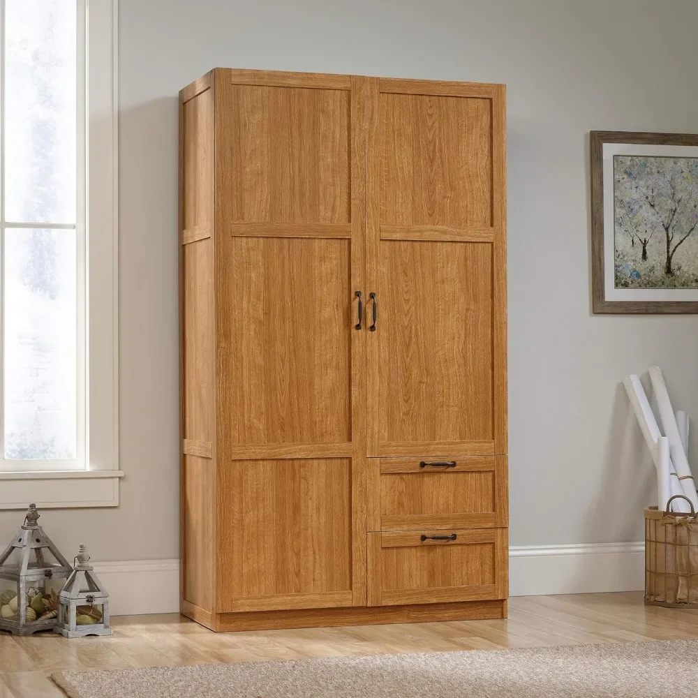 2023 New  Large Storage Cabinet, Cinnamon Cherry Finish