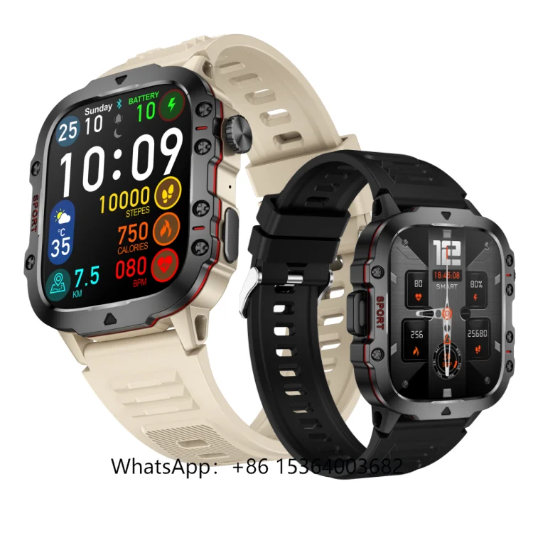 

TJXL-2024 New Arrival Smart Watch QX11 Outdoor Fitness Bracelet 420mAh Big Battery Waterproof Smart Watch for Men Sport Smart Wa