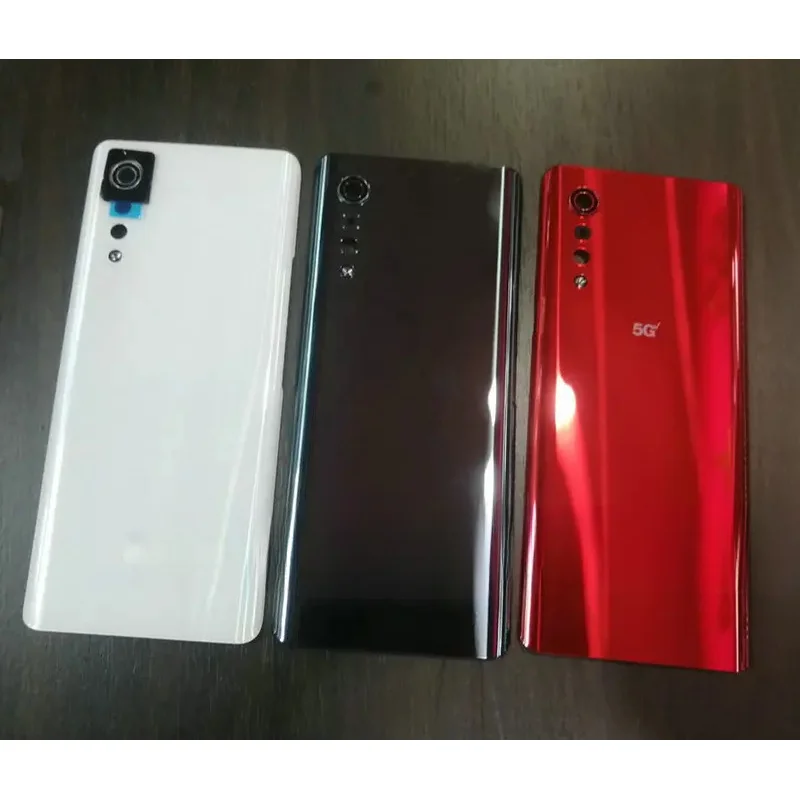 Для LG Velvet Verizon 5G G900VM G900TM сменный корпус задней панели аккумулятора + объектив камеры