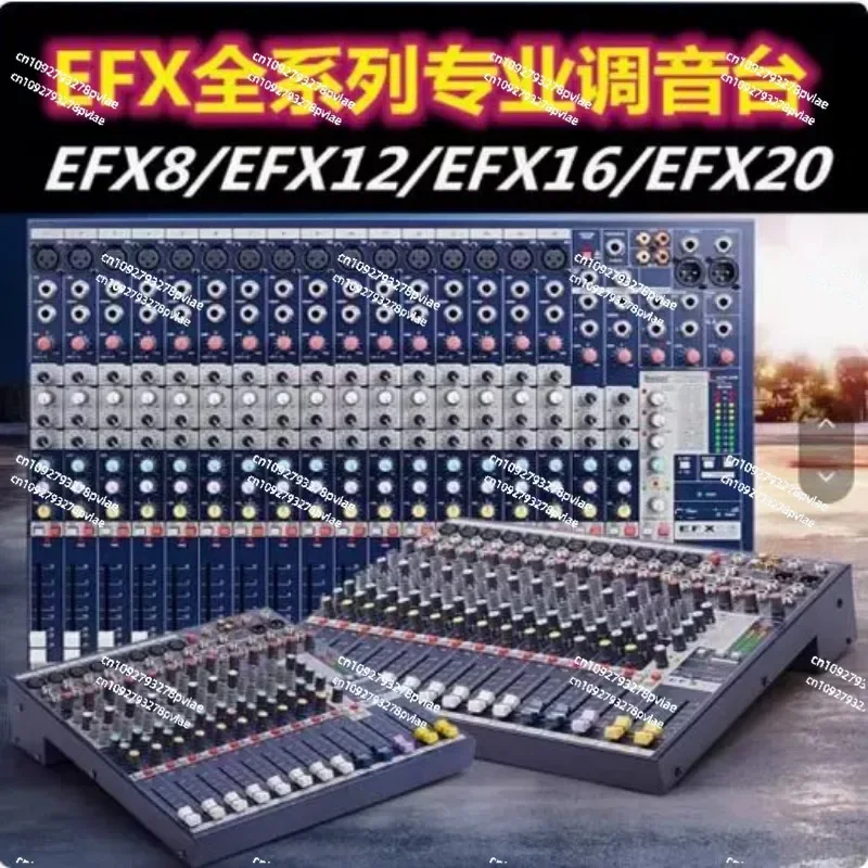 

Soundcraft Efx8 Efx12 Efx16 Efx20 Road Professional Stage Performance Conference Mixer