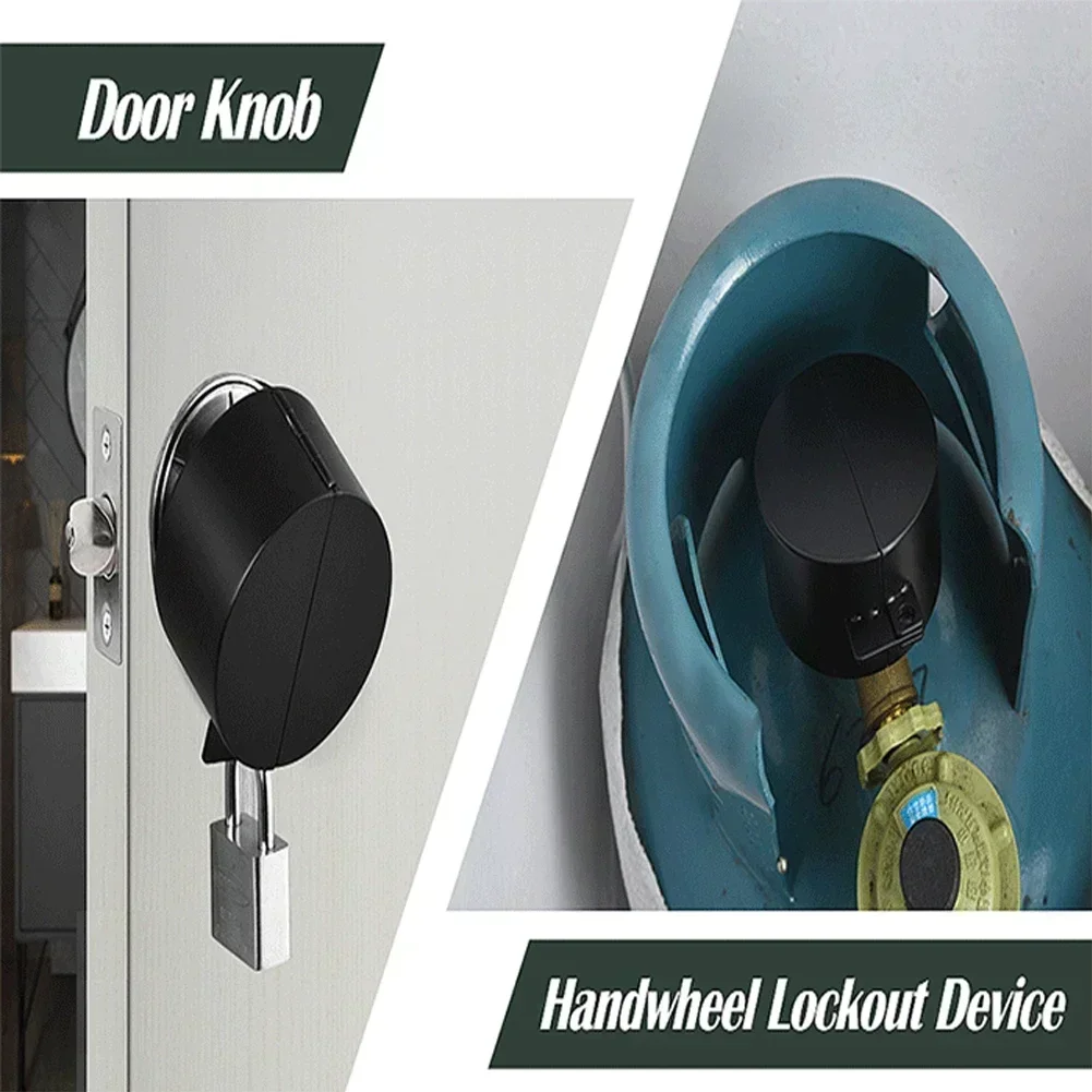 Door Handle/Knob Lock Out Device Cover To Disable The Doorknob/Faucet/Valve Prevent Door Handle Operating Knob Protect Privacy