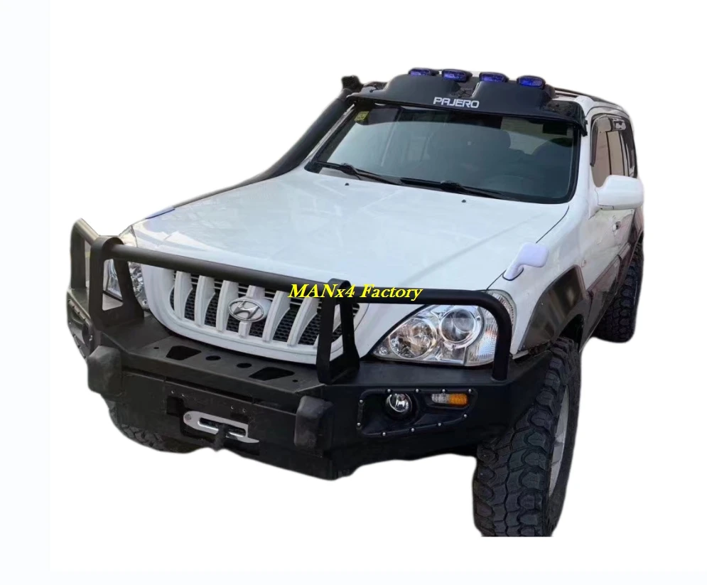 

MANx4 Steel Bull Bar Front Bumper For Hyundai Terracan