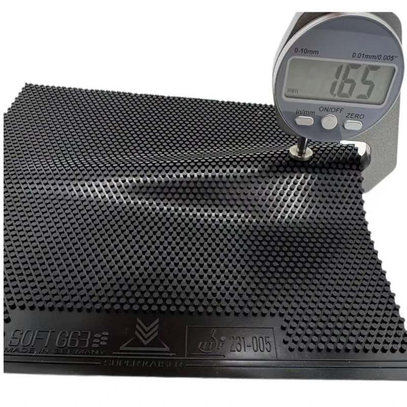 

SUPER KAISER G63 Table Tennis Pips-Out Rubber 1.2/1.8mm Cake Sponge German Craftsmanship Strong Sink Ping Pong Rubber OX ITTF