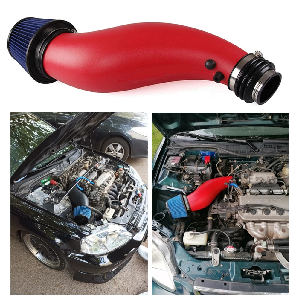 Plastic Air Intake Pipe For Honda Civic 92-00 EK EG With Air Filter Intake Pipe