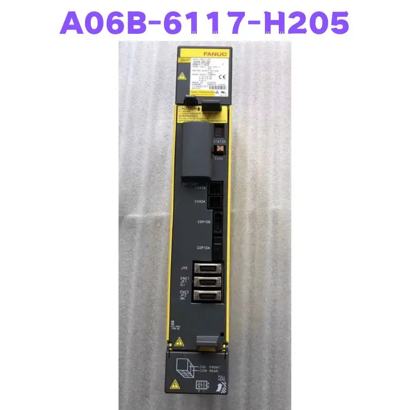High-quality Goods Second-hand A06B-6117-H205 A06B 6117 H205 Servo Drive Tested OK Quick Shipment