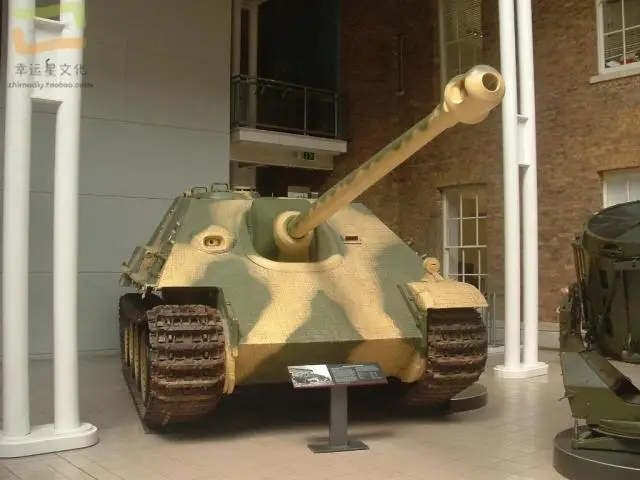 الألمانية Jagdpanther الفهد دبابة المدمرة العسكرية نموذج 3D ورقة نموذج DIY لعبة يدوية