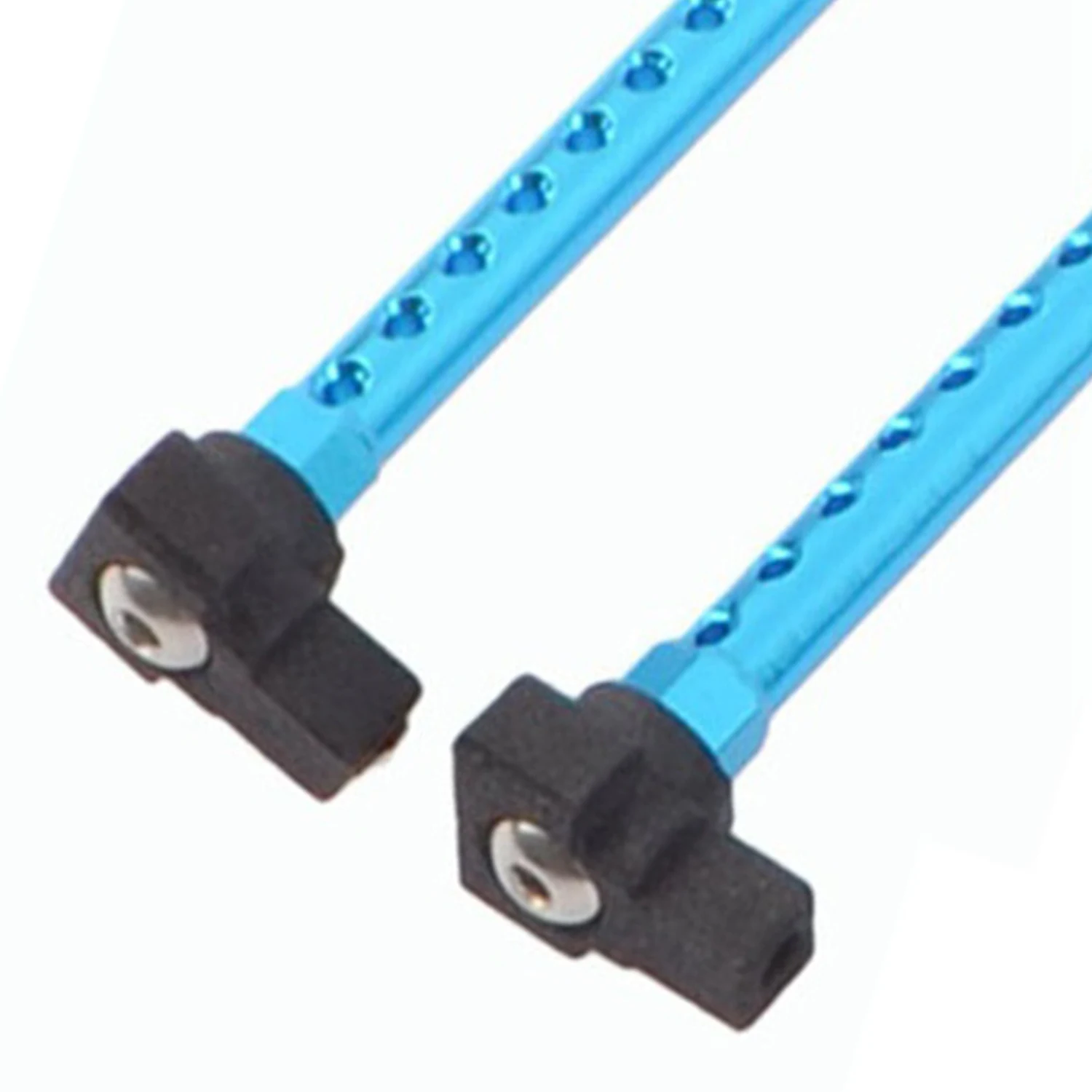 KKZ-4 szt. Korpus ze stopu aluminium słupek zestaw przedłużający do montażu dla Tamiya TT01 TT-01 1/10 części do modernizacji samochodu RC akcesoria