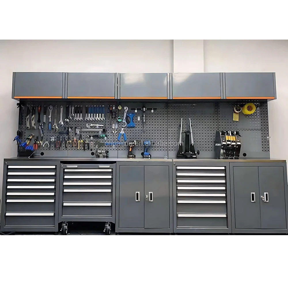 Heavy Duty Storage Garage Tool Chest Modern Workshop Cabinet ODM & OEM Workshop Garage Security Storage Solution Storage Cabinet