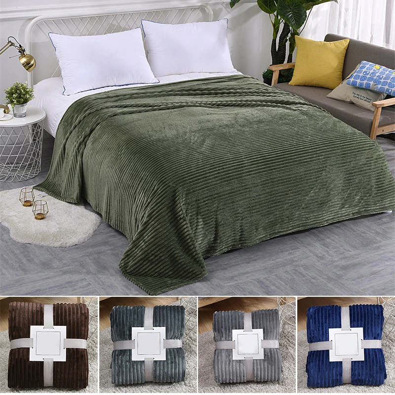 100x150cm Milk Velvet Blanket Bed Sheet Blanket Single Dormitory Student Coral Velvet Air Conditioning Soft Sofa Nap Blanket