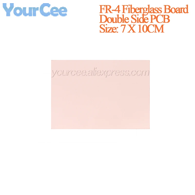 FR4 Fiberglass Single/Double Sided Copper Clad Prototype Board DIY Laminate Printed Circuit PCB Electronic Plate 5*7 15*20 20*30