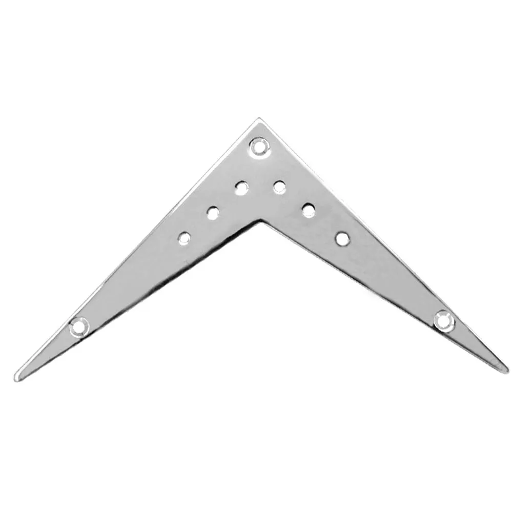 For Guitar Customization Electric Guitar Tailpiece Aesthetic V-Shape Appearance Compatible With Flying V Guitars